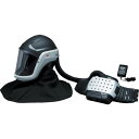 ☆3M/スリーエム JADM-407J アドフロー 電動ファン付き呼吸用保護具 フードタイプ コード(7737505) 送気マスク
