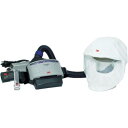 ☆3M/スリーエム JTRS-133J+ バーサフロー 電動ファン付き呼吸用保護具 フェイスシールド(不織布製) コード(1259051) 送気マスク