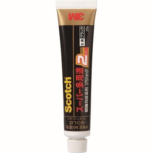 ☆3M／スリーエム　9006　超強力接着剤　プレミアゴールド　スーパー多用途2　ブラック　20g　　コード(..