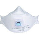 ☆3M/スリーエム 9211 AURA N Aura 折りたたみ式防護マスク 9211+(N95)排気弁付 (10枚入) コード(6938442)
