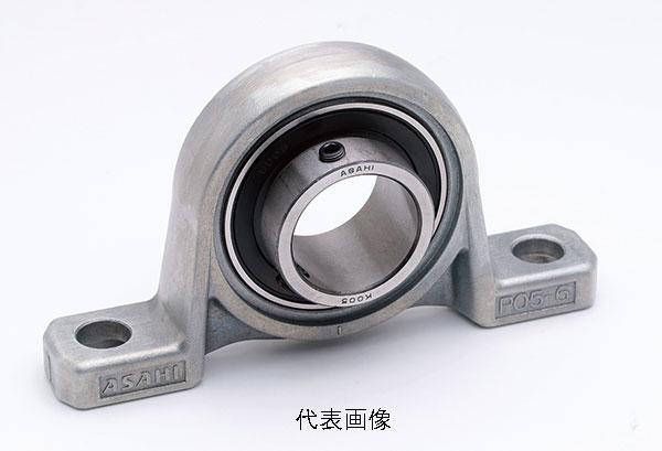 乐天商城 - ☆ASAHI/旭精工　KP004　シルバーシリーズ　ピロー形ユニット　軸穴径20mm