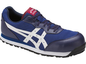 ☆アシックス/ASICS 作業靴　ウィンジョブ　CP201　インディゴブルー×ホワイト　安全靴　スニーカー・ローカット　紐タイプ　(21.5cm〜30.0cm)FCP201-4901