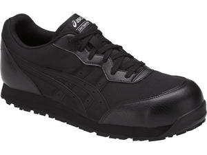 ☆アシックス/ASICS 作業靴　ウィンジョブ　CP201　ブラック×ブラック　安全靴　スニーカー・ローカット　紐タイプ　(21.5cm〜30.0cm)FCP201-9090
