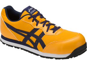 ☆アシックス/ASICS 作業靴　ウィンジョブ　CP201　ゴールドフュージョン×アストラルオーラ　安全靴　スニーカー・ローカット　紐タイプ　(21.5cm〜30.0cm)FCP201-0433