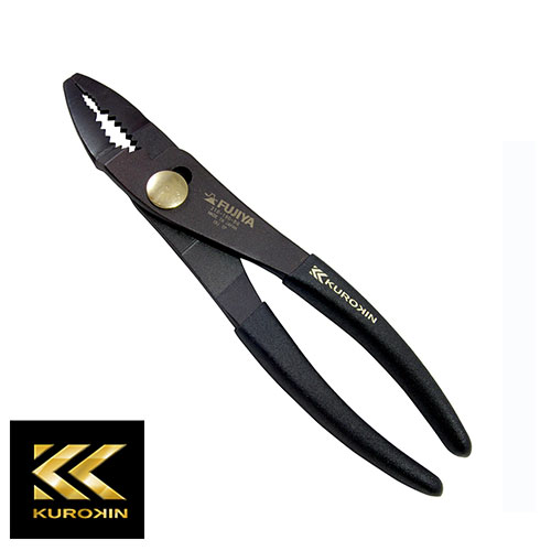 ☆FUJIYA/フジ矢　210-190-BG　薄型コンビネーションプライヤー（黒金・ベント）　サイズ190mm　　　コ..