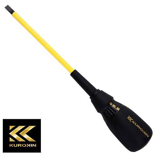 ☆FUJIYA/フジ矢　556D-BG 　電工ドライバー（黒金）　(－) 5.5　150mm