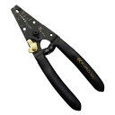 【2点までメール便対応】☆FUJIYA/フジ矢 PP323C-165-BG ワイヤーストリッパー C型 (黒金・バネ付)(KUROKIN)