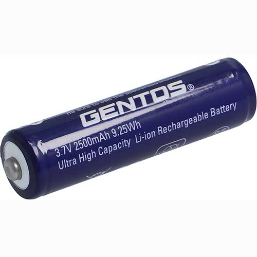 【メール便対応】☆GENTOS/ジェントス TX-20SB 専用充電池 3.7V 2,500mAh