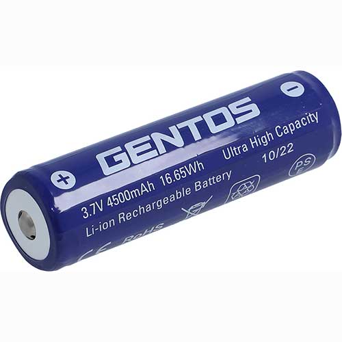 【メール便対応】☆GENTOS/ジェントス TX-30SB 専用充電池 3.7V 4,500mAh