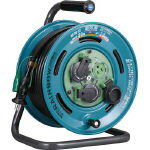 ☆ハタヤ　屋外用レインボーリール　単相100Vアース付　30m　GE-30K