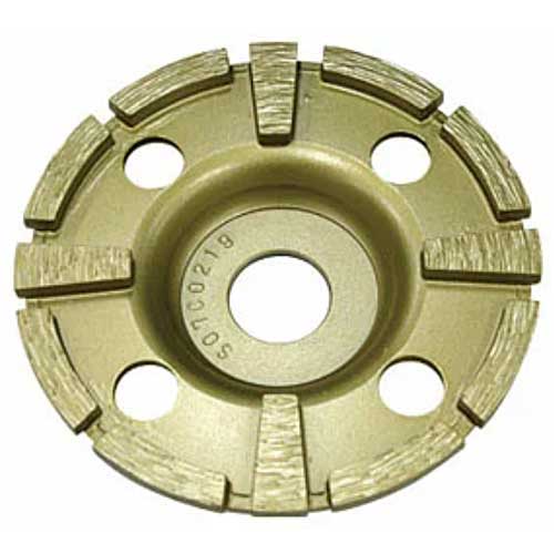 【メール便対応】☆HiKOKI/日立工機　0032-6740　ダイヤモンドカップホイール　(中仕上げ用)　ダブルタイプ［長寿命］　100×20mm　刃厚4.5mm　乾式