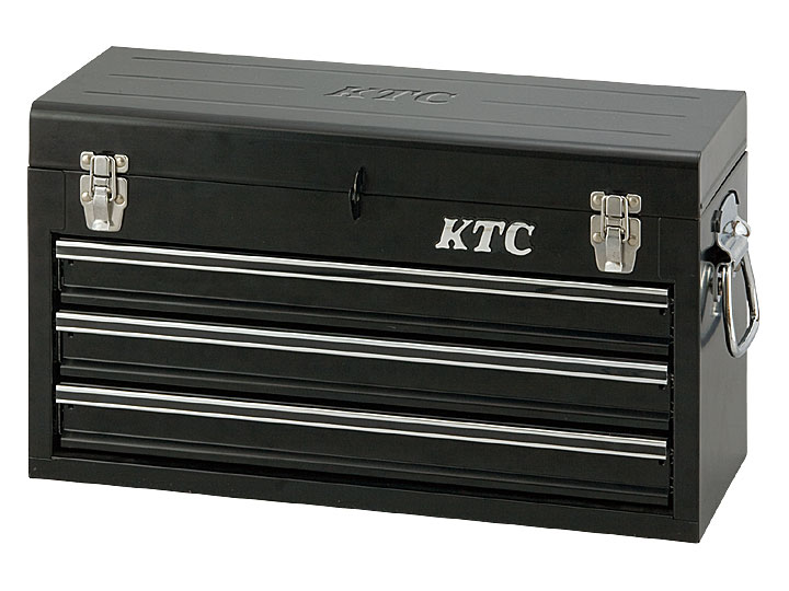 ☆KTC/京都機械工具　SKX0213BK　チェスト　(3段3引出)　ソリッドブラック　工具箱