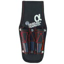 ☆MARVEL/マーベル MDP-62AR WAIST GEAR(α-シリーズ) 電工ポケット ドライバー2本差し レッド コード(1159289)(4)