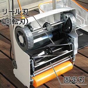 【代引き不可】☆京セラ　LM-2810　電子芝刈機　リール式(5枚刃)　刈込幅280mm　　(...