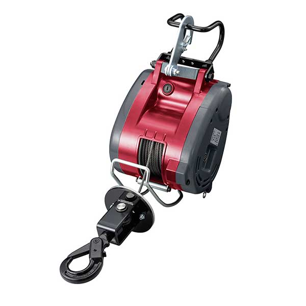 ☆京セラ　AWI125B 21M　ウインチ　最大吊揚荷重130kg　ワイヤー径5mm×21m付　(685950A)