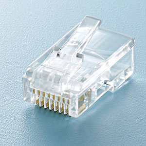 ☆SANWA/サンワサプライ RJ-45コネクタ(CAT5e単線用・100個入り) ADT-RJ45-100LN ☆SANWA/サンワサプライ RJ-45コネクタ(CAT5e単線用・100個入り) ADT-RJ45-100LN