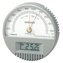 ☆佐藤計量器/SATO 7612-00 バロメックス気圧計 デジタル温度計付気圧計