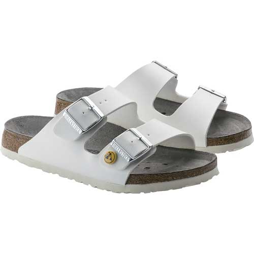 楽天工具ショップ☆BIRKENSTOCK　89410　静電サンダル　アリゾナESD　Arizona ESD BF　ホワイト　男性用　（25.0〜28.5cm）　ビルケンシュトック