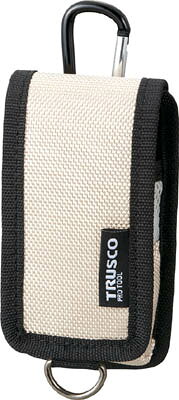 ☆TRUSCO/トラスコ中山　コンパクトツールケース（携帯電話用）ベージュ　　TCTC1202BG　　コード（3638561）