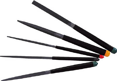 ☆TRUSCO/トラスコ中山　組ヤスリセット　荒目　全長215　5本組　　TST00501　　コ...