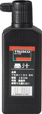 ☆TRUSCO/トラスコ中山　墨汁180CC黒　　TKE180　　コード（2533260）