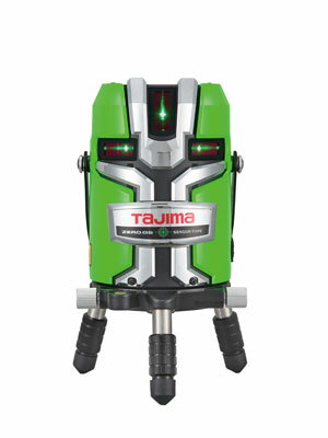 ☆TAJIMA/タジマ　ゼロジーセンサー KJC　(ZEROGS-KJC)　レーザー墨出し器　本体のみ　フルラインレーザー　グリーン　矩十字・横全周