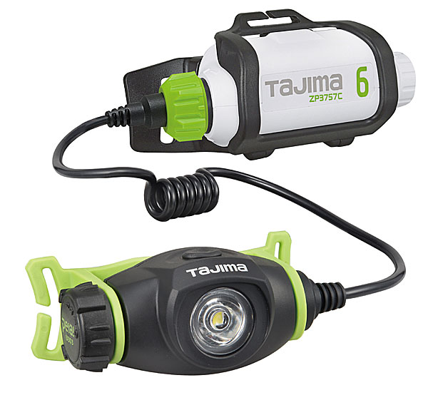 ☆TAJIMA/タジマ LE-U303-SP2 ペタLEDヘッドライトU303セット2 大容量専用充電池セット LE-ZP3757C ブースト機能搭載