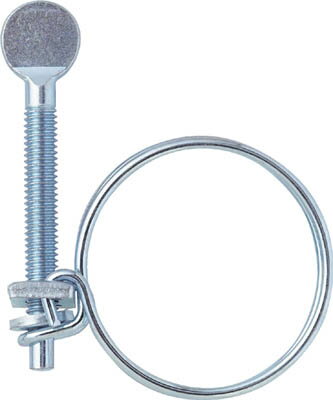 【メール便対応】☆TRUSCO/トラスコ中山　PTWBN25　指ネジ式ワイヤバンド　締付径21〜25mm　　　コード（2526697）