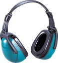 ☆TRUSCO/トラスコ中山 TEM80 イヤーマフ 折りたたみ式 NRR値20dB (2541807)
