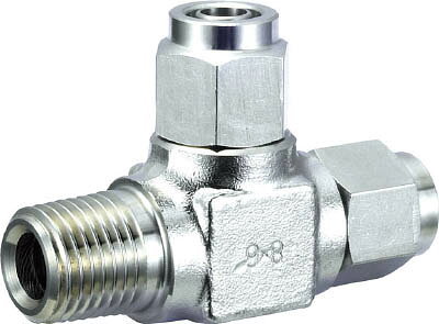 ☆TRUSCO/トラスコ中山　SUSメイルランティ　適用チューブ径8X6　ねじR1／4　　TS80...