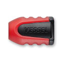 【10個までメール便対応】☆VESSEL/ベッセル NMC-1PR ネジマグキャッチャー レッド (1個入)(4)