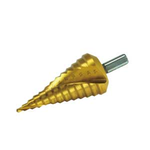 乐天商城 - デンサン ステップドリル（スパイラルタイプ） DSST-439RS 【3面取りでスリップしない丸軸シャンク】
