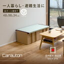 ダンボール畳椅子 【カラートン 1台 ヘリつき畳】 簡易ベッド 段ボールベッド 単品 ダンボールベッド 畳椅子 畳ベッド 展示会 椅子災害用品 防災用品 防災セット 帰宅困難 避難所 ヘッドレスベッド 椅子 シングル 日本製