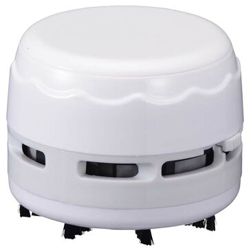 送料無料 オーム電機 OHM 卓上そうじ機 電池式 卓上掃除機 卓上クリーナー デスク ミニクリーナー 消しゴムかす 机 テーブル 勉強机 ミニ 掃除機 おしゃれ JIM-C02-W JIM-C02-P