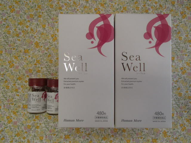 楽天皇漢堂薬局楽天市場店【期間限定おまけ付き】シーウェル480粒×2箱 SeaWell　ビーアンドゼット　B＆Z　ヒューマンモア　牡蠣肉エキス