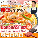 ポイント2倍★ラッピング無料ハッピーコールグルメパン　両面焼きフライパン（直火用ミニ）IH非対応【キ ...