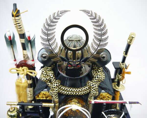 【徳川家康】12号ガンメタ兜ケース飾り【兜】【ケース】【五月人形】【代引手数料無料!!】【送料無料】05-150006【smtb-KD】