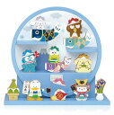 【サンリオキャラクターズ】木製端午の鯉飾り 円型 木製 コンパクト ミニ かわいい おしゃれ サンリオ 五月人形 男の子 鯉のぼり 端午の節句 送料無料 05-...