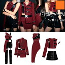 ティーンズ 大人 K-POP 韓国 レッド大人衣装 レディース イベント衣装 へそ出し 赤 アイドル スカート ショートパンツ 細身 中高生〜大人サイズ派手 韓...