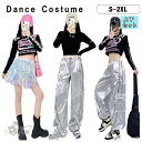 ダンス衣装 レディース ヒップホップ 大人 k-pop jazz アイドル セットアップ 野球風 長袖 へそ出し スパンコール スカート シルバー 銀色 ズボン カーゴパンツ スウェットパンツ セクシー DS演出服 派手 おしゃれ ステージ 練習着 団体 送料無料