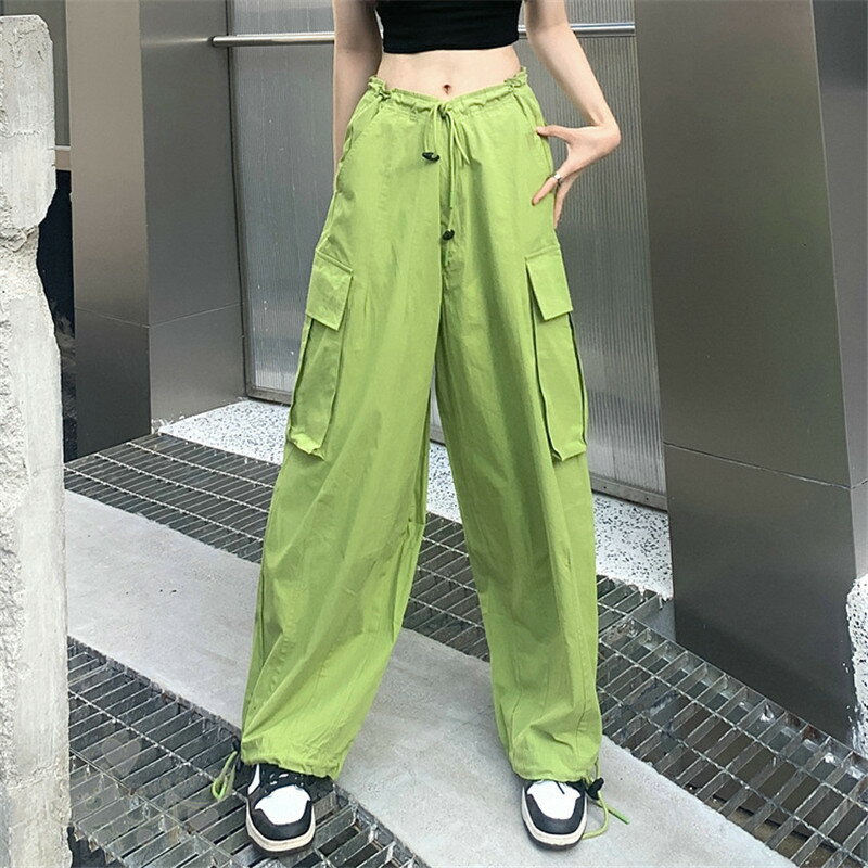 Rakuten - カーゴパンツ ボトムス ワイドパンツ スポーツパンツ ダンス 衣装 大きいサイズ 個性的 服 原宿系 HIPHOP ヒップホップ ストリート 舞台服 韓国 ファッション かっこいい 個性的 服 原宿系 演出服 送料無料