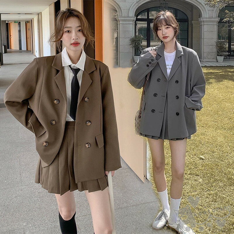 卒業式スーツ 女の子 子供スーツ 2点セット 韓国 制服 高校生 入学式 女の子 韓国 高校生 レディース ..