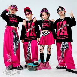 ダンス衣装 ヒップホップ 文字柄 タンクトップ Tシャツ スカート パンツ キッズダンス衣装 ガールズ 男の子 ヒップホップ 派手 K-POP 韓国 ステージ衣装 応援団 練習着 体操服 発表会 hiphop 演出服 おしゃれ 110-180cm 送料無料