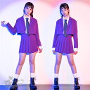 キッズダンス衣装 ヒップホップ 女の子 HIPHOP 子供 長袖 シャツ ジャケット スカート チアガール 練習着 演出服 体操服 発表会 hiphop 演出服...