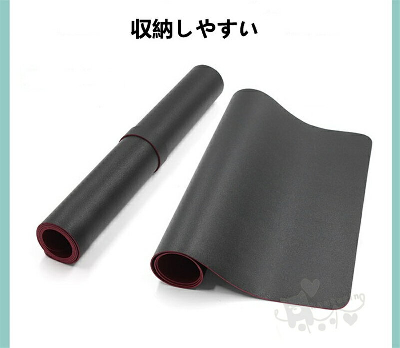 �ǥ����ޥå� �緿 �ޥ����ޥå� �����ߥ󥰥ޥ����ѥå� �ɿ��� ������ �����ܡ��ɥޥå� PU �ǥ����ѥå� PC�� �ޥå� ���ؼ��ޥ����б� �Ρ��ȥѥ������б� ¿��ǽ 60cm x 30cm