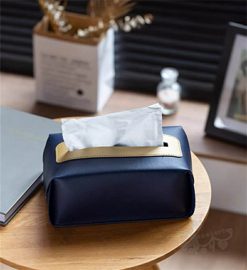 ティッシュケース ペーパータオルケース おしゃれ PUレザー北欧 ティッシュカバー ティッシュボックス 家庭用 車用 送料無料 [2]