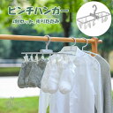 ピンチハンガー 折りたたみピンチハンガー 2個セット 小物 折りたたみ ピンチ 下着 靴下収納 コンパクト 室内干し 軽い 旅行 出張 携帯便利 丈夫 使いやす...