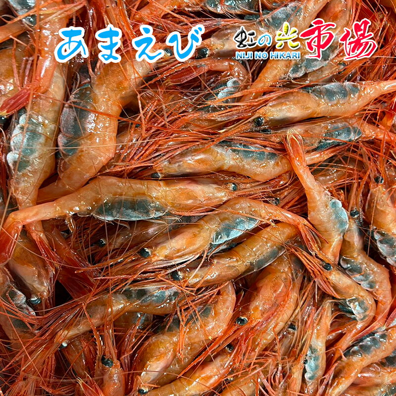 生甘エビ 500g 頭付き 甘えび お刺身 寿司ネタ 海鮮丼 天ぷら