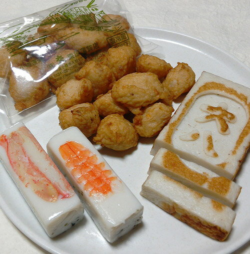 大八栗原蒲鉾店 ふるさとセット 復古版角焼1枚、八潮路（エビ・カニ各1本）、イカつまみ2袋 蒲鉾4種合計5個入 御歳暮 ギフト 贈り物 かまぼこ 北海道小樽 老舗 練り物 海産物 お惣菜