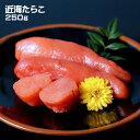 メーカー直送 カネト水産 北海道噴火湾産 近海たらこ(250g) 塩たらこ冷凍 タラコ
